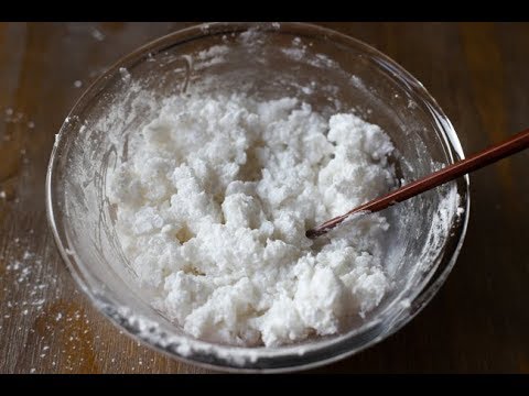 خلطة الشبه والنشا لشد ترهلات البطن