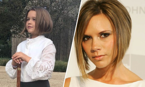 قصات شعر اطفال بنات فكتوريا