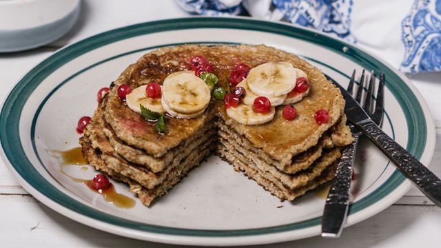 بان كيك الشوفان للدايت