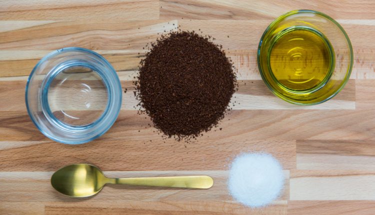 ماسك لتفتيح البشرة بالقهوة