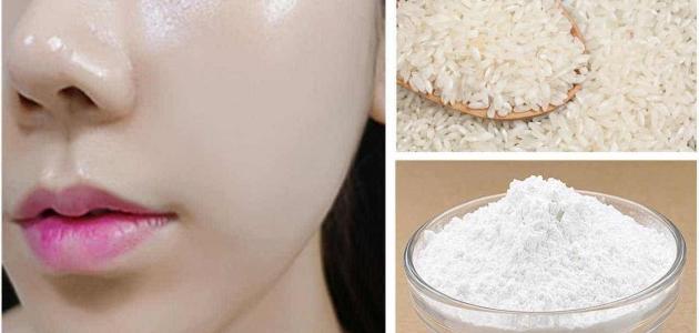ماسك الارز للوجه